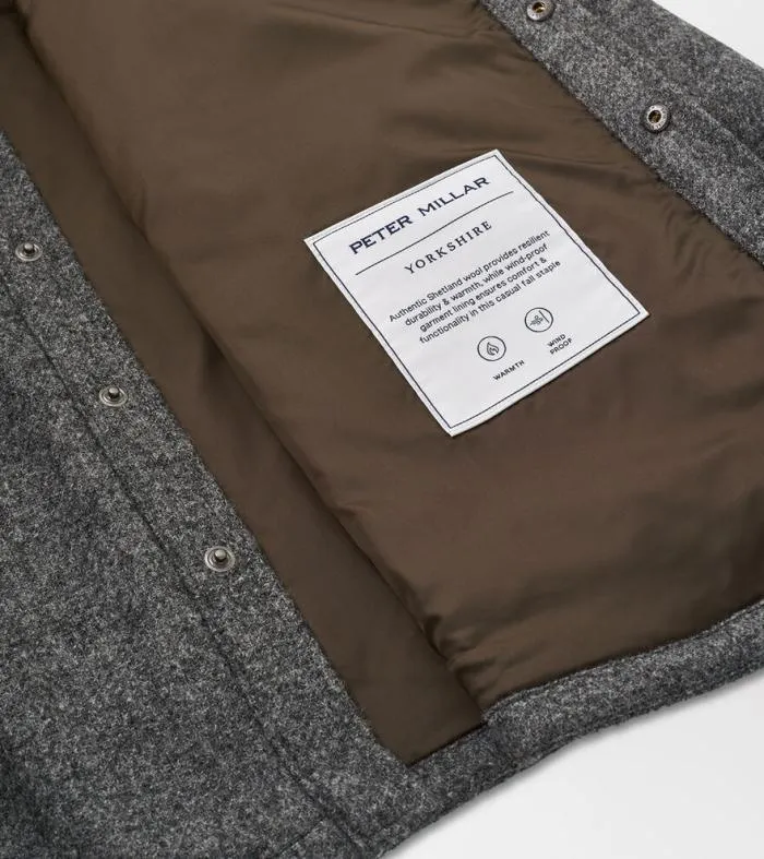 Peter Millar Jackets 038 Coats Men Yorkshire Wool Shirt Jacket