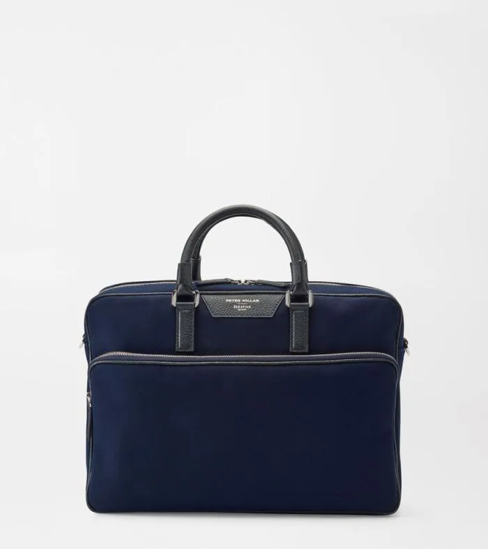 Peter Millar Luggage 038 Bags Men Peter Millar X Serapian Briefcase