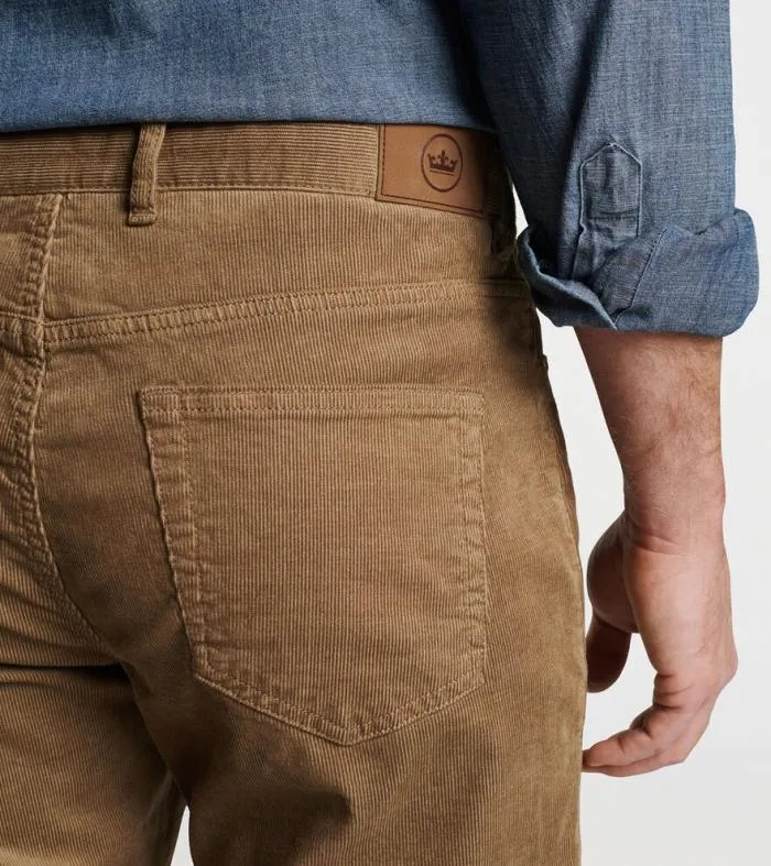 Peter Millar Pants Men Superior Soft Corduroy FivePocket Pant