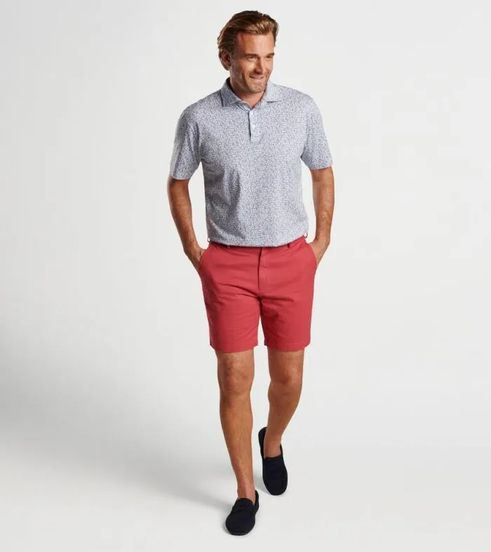 Peter Millar Polos Men Pilot Mill Half Full Printed ShortSleeve Polo