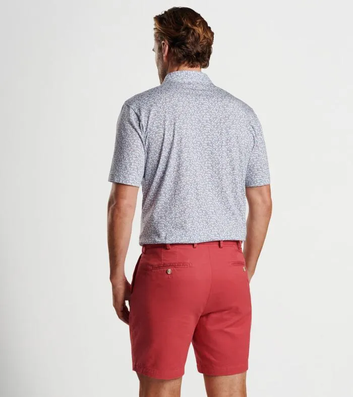 Peter Millar Polos Men Pilot Mill Half Full Printed ShortSleeve Polo