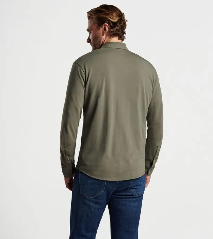 Peter Millar Sport Shirts Men Lava Wash Snap Front Shirt