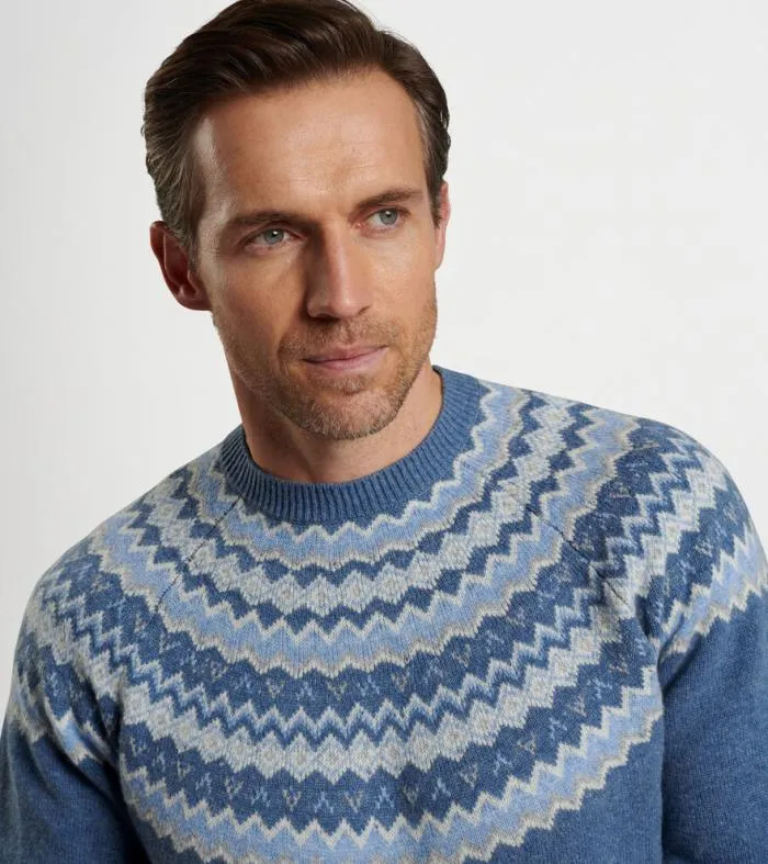 Peter Millar Sweaters Men Brunhall Fair Isle Crew