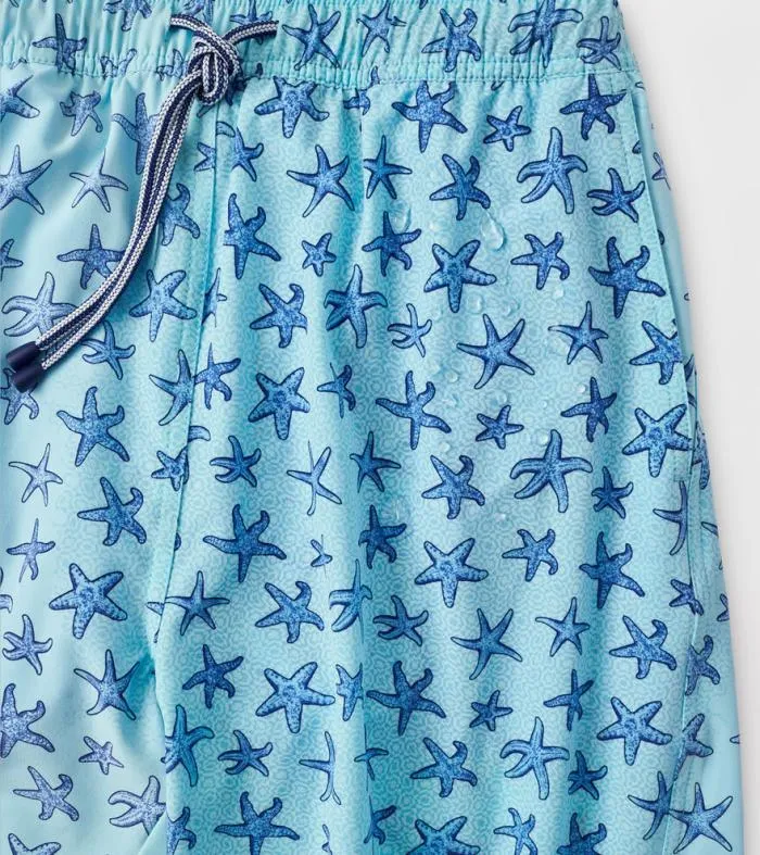 Peter Millar Swim Trunks Men Seeing Stars Magic Print Swim Trunk