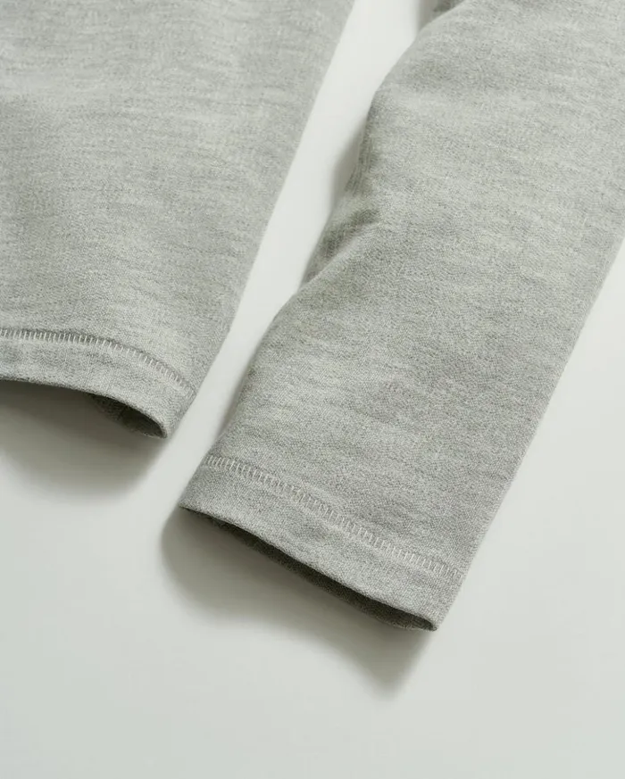 Polos Tees and Henleys Men Billy Reid Ls Herringbone Polo Light Grey