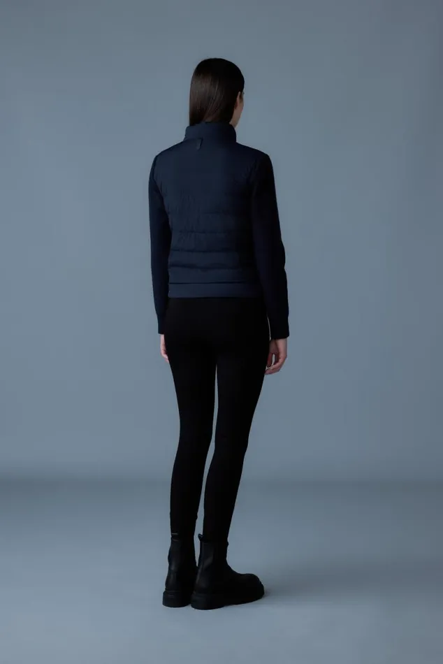 Puffers Women Mackage OCEANECITY Light Down Mixedmedia Jacket Black Puffers Women Mackage OCEANECITY Light Down Mixedmedia Jacket Black