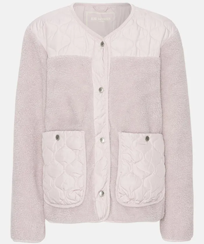 Quilt Fleece Jacket 8211 Concrete Outerwear Ilse Jacobsen All Jackets And Coats Quilt Fleece Jacket 8211 Concrete Outerwear Ilse Jacobsen All Jackets And Coats