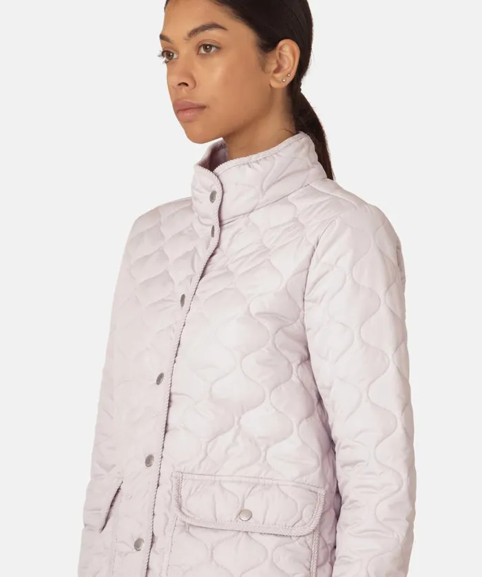 Quilt Jacket 8211 Concrete Outerwear Ilse Jacobsen All Jackets And Coats