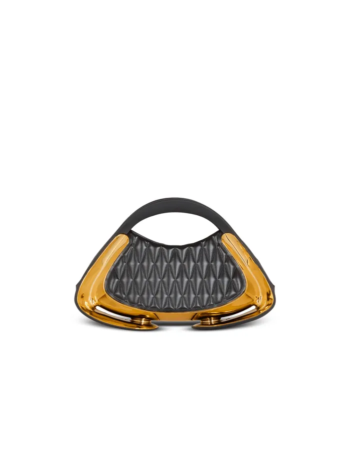 Quilted Small Jolie Madame Bag Black Women Balmain Mini Bags