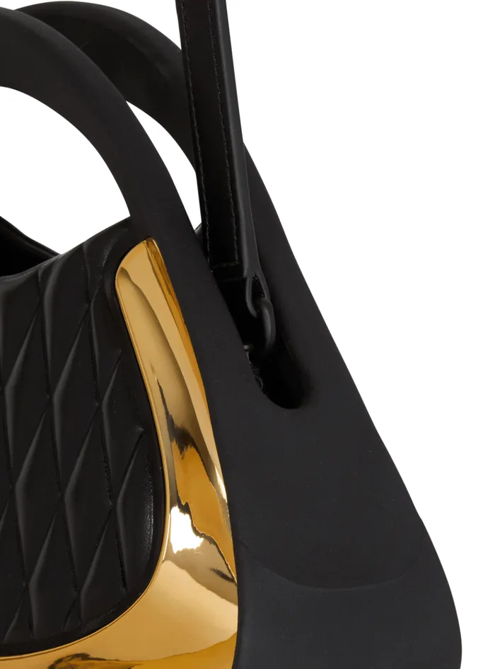 Quilted Small Jolie Madame Bag Black Women Balmain Mini Bags