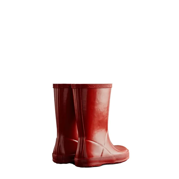 Rain Boots HunterBoots Kids Kids First Gloss Rain Boots