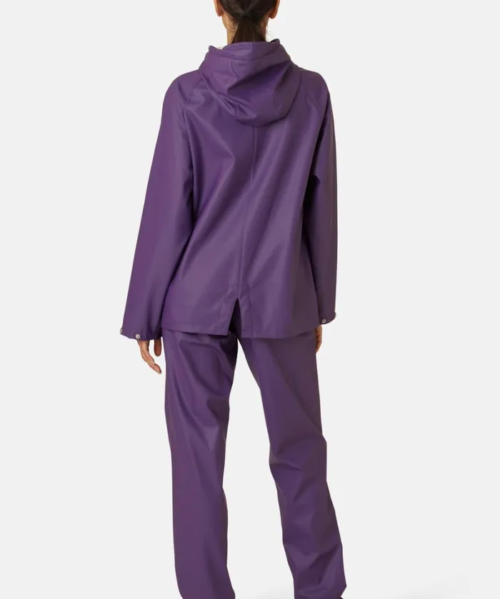 Rain Jacket 8211 Purple Rain Rainwear Ilse Jacobsen Raincoats
