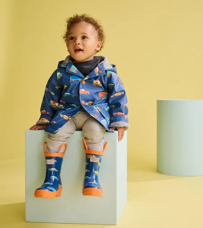 Rainwear Baby and Toddler Hatley Toddler Boys Driving Cars Rain Boots