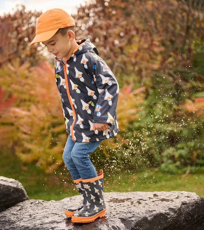 Rainwear Boys Hatley Boys Space Shuttles Matte Rain Boots