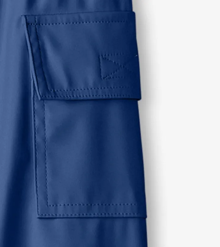 Rainwear GirlsBoys Hatley Classic Navy Rain Pants