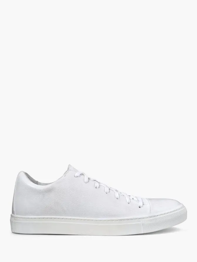 REED LOW TOP SNEAKER Black ShoesLeather John Varvatos Leather Sneakers
