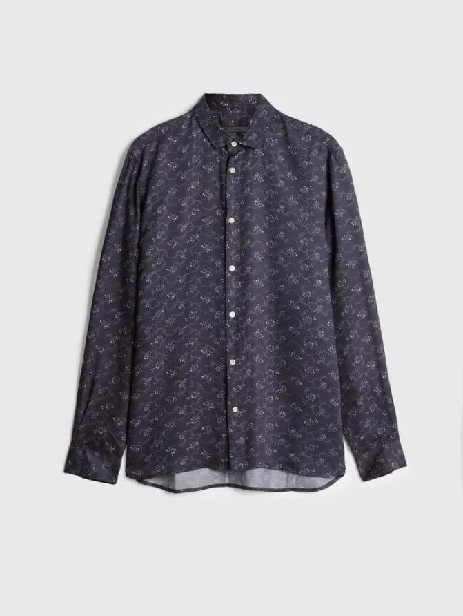 ROSS SHIRT Black Clothing John Varvatos Shirts