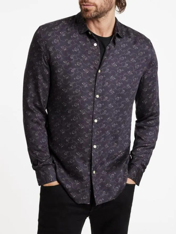 ROSS SHIRT Black Clothing John Varvatos Shirts ROSS SHIRT Black Clothing John Varvatos Shirts