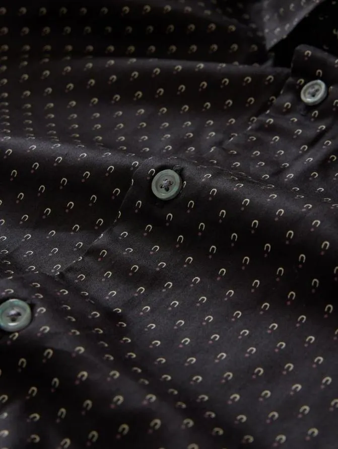 ROSS SHIRT Black Clothing John Varvatos TShirts