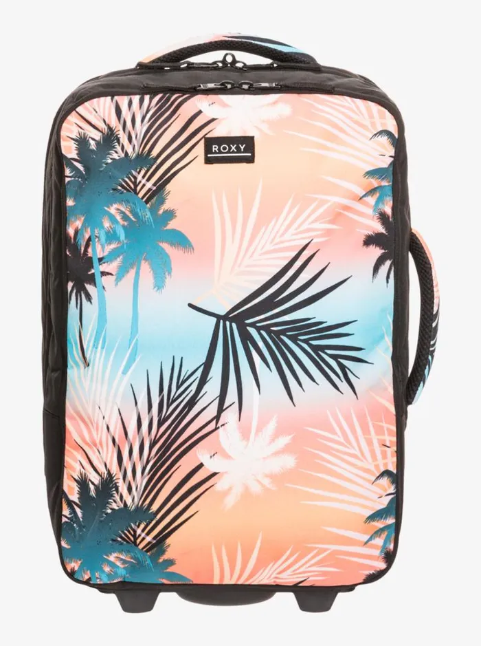 Roxy Backpacks Get It Girl Small Wheeled Suitcase Bachelor Button Palm Beach 8211 Women