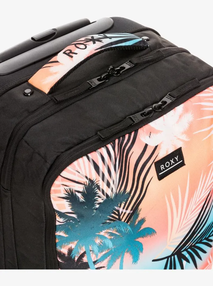 Roxy Backpacks Get It Girl Small Wheeled Suitcase Bachelor Button Palm Beach 8211 Women