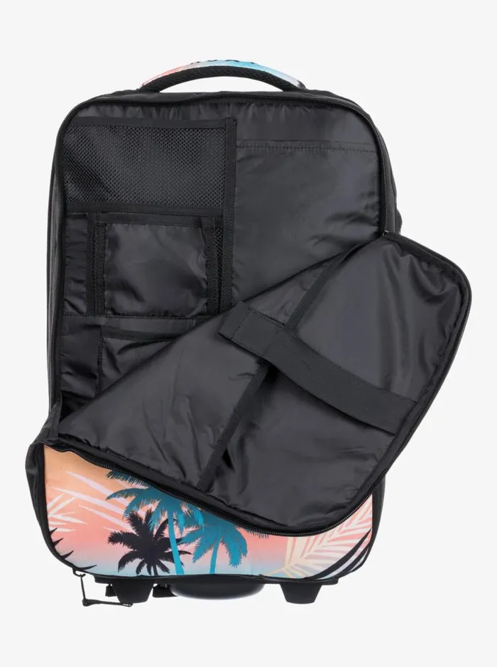 Roxy Backpacks Get It Girl Small Wheeled Suitcase Bachelor Button Palm Beach 8211 Women