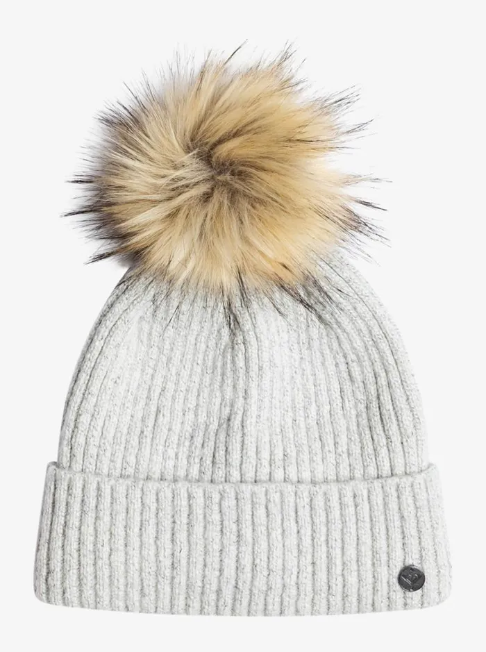 Roxy Beanies Peak Chic Beanie Bright White 8211 Women