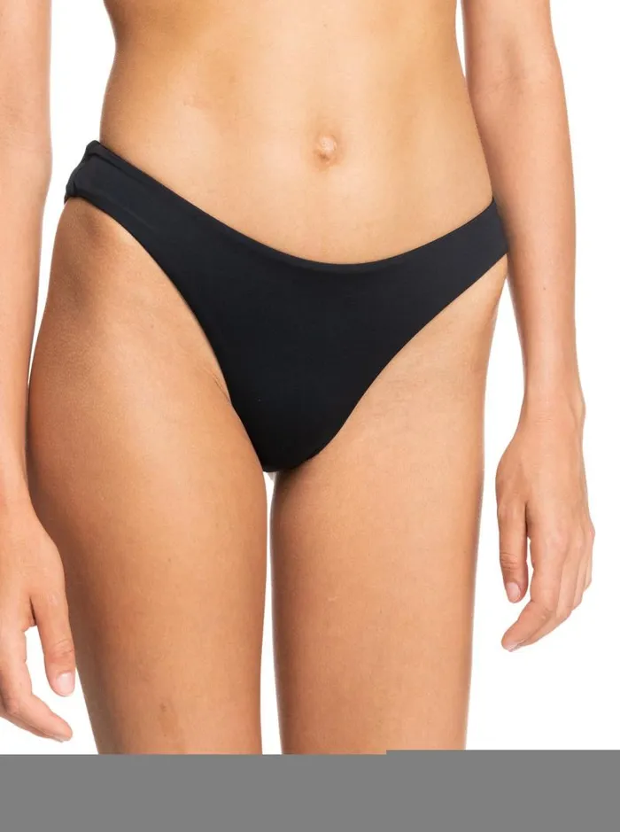 Roxy Bikini Bottoms Beach Classics High Leg Bikini Bottoms Anthracite 8211 Women