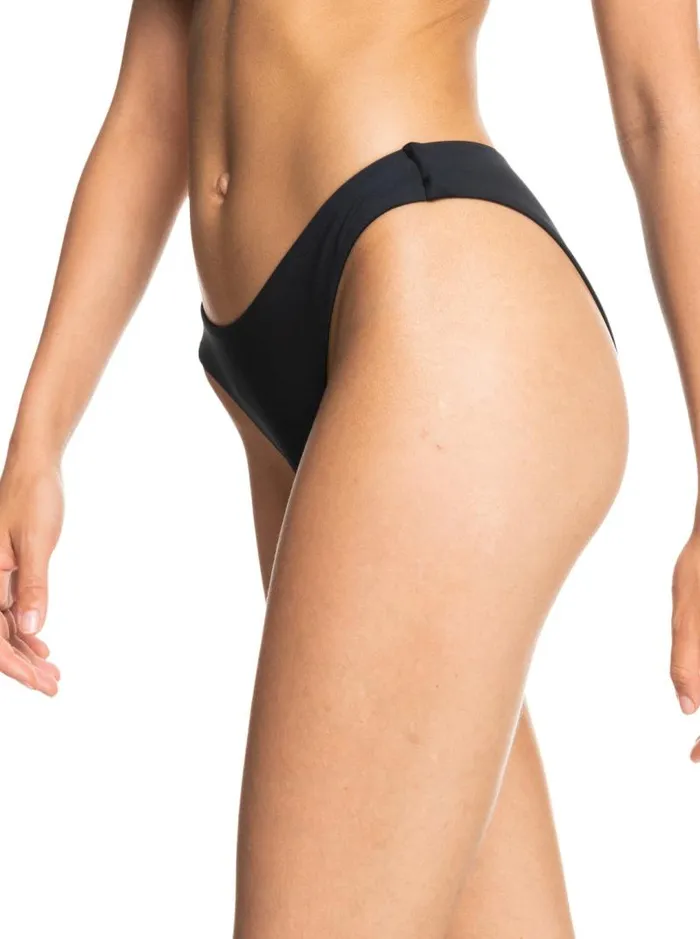 Roxy Bikini Bottoms Beach Classics High Leg Bikini Bottoms Anthracite 8211 Women Roxy Bikini Bottoms Beach Classics High Leg Bikini Bottoms Anthracite 8211 Women