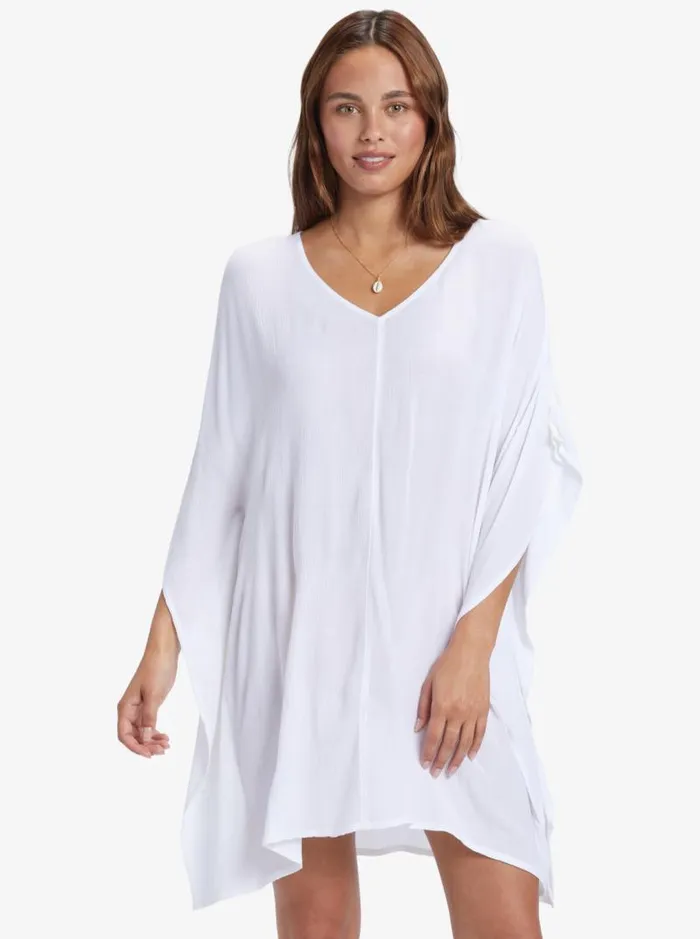 Roxy Cover Ups Moon Blessing Poncho Snow White 8211 Women