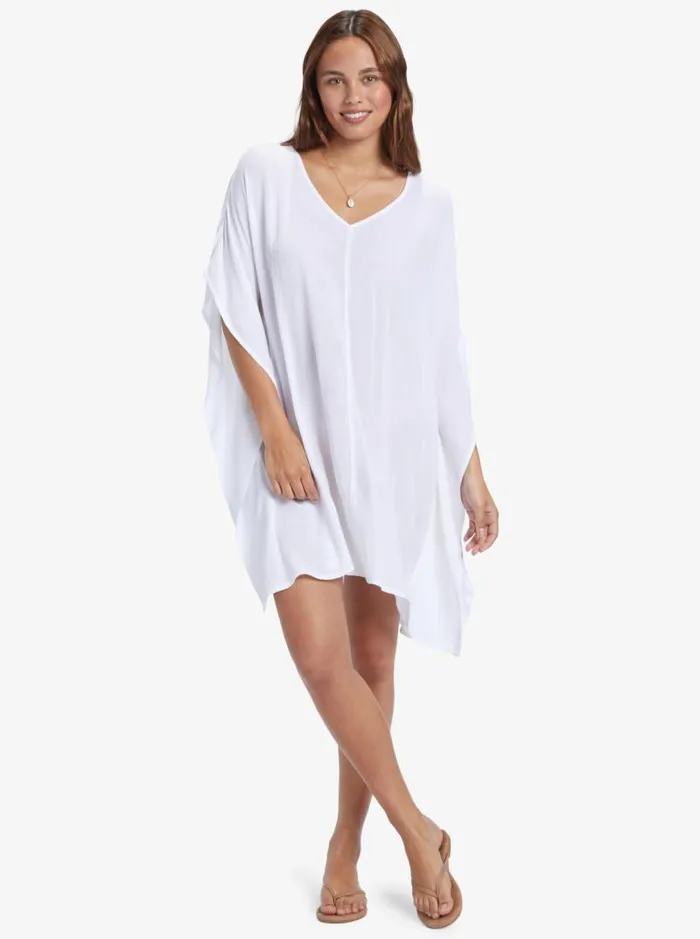 Roxy Cover Ups Moon Blessing Poncho Snow White 8211 Women