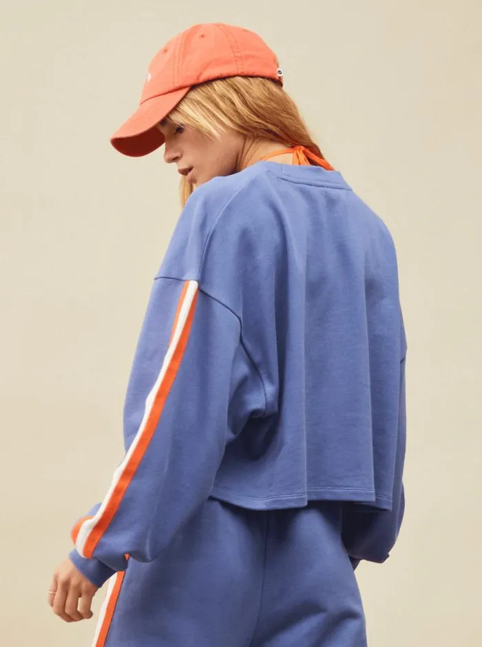 Roxy Fleece and Hoodies Bright Lights Sweatshirt Marlin 8211 Women Roxy Fleece and Hoodies Bright Lights Sweatshirt Marlin 8211 Women
