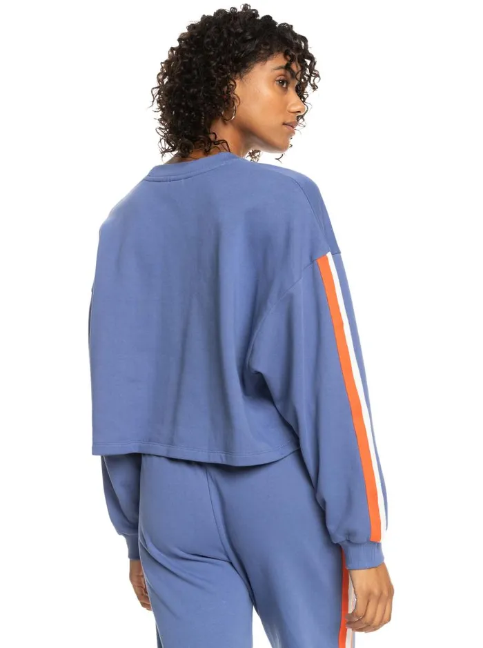 Roxy Fleece and Hoodies Bright Lights Sweatshirt Marlin 8211 Women Roxy Fleece and Hoodies Bright Lights Sweatshirt Marlin 8211 Women