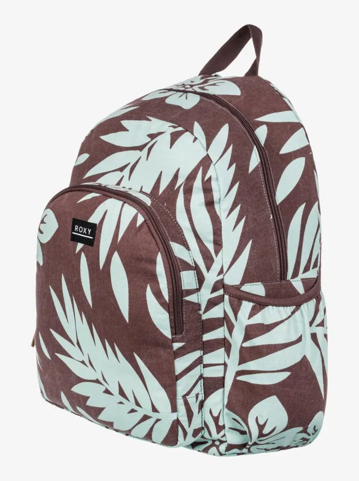 Roxy Handbags Moon Magic 16L Small Backpack Bitter Chocolate Palmeria 8211 Women Roxy Handbags Moon Magic 16L Small Backpack Bitter Chocolate Palmeria 8211 Women