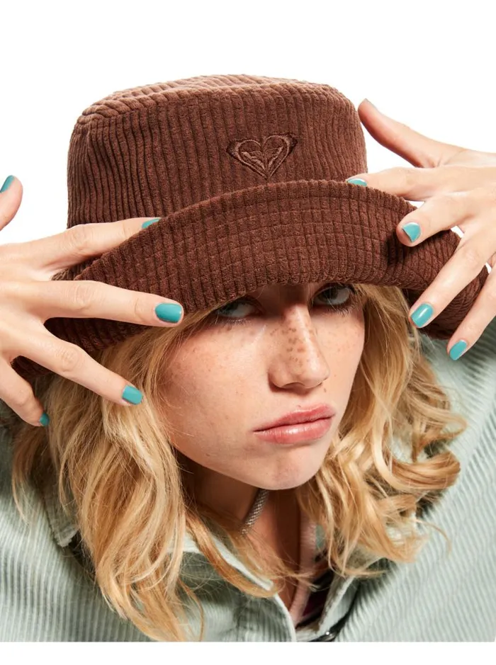 Roxy Hats Day Of Spring Bucket Hat Bitter Chocolate 8211 Women Roxy Hats Day Of Spring Bucket Hat Bitter Chocolate 8211 Women