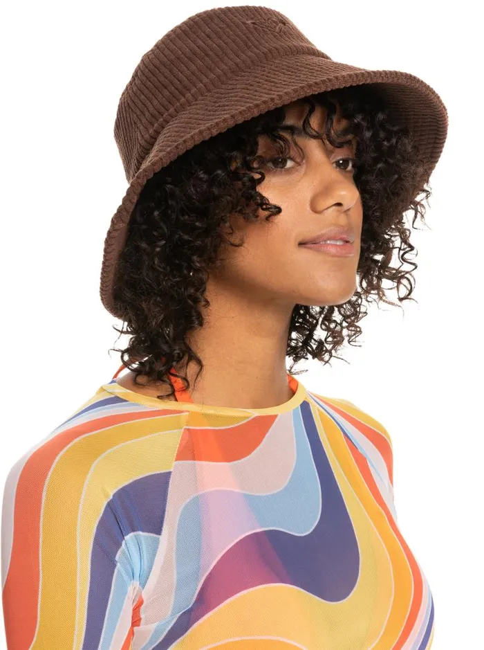 Roxy Hats Day Of Spring Bucket Hat Bitter Chocolate 8211 Women Roxy Hats Day Of Spring Bucket Hat Bitter Chocolate 8211 Women