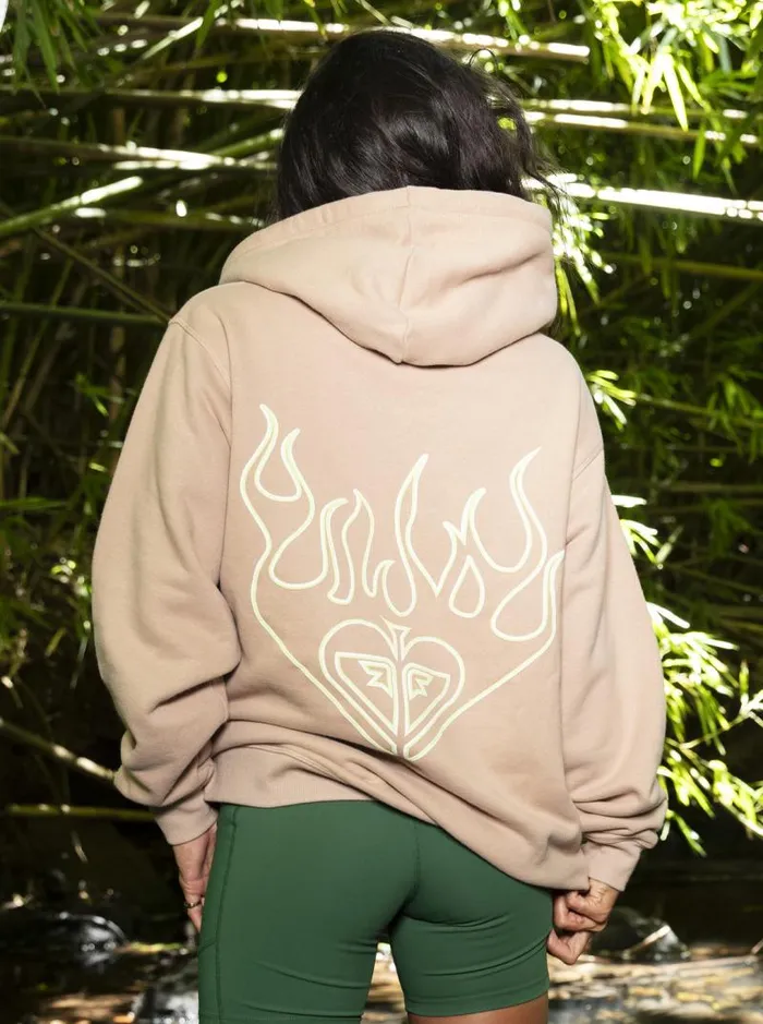 Roxy Jackets Kelia Oversized Hoodie Warm Taupe 8211 Women Roxy Jackets Kelia Oversized Hoodie Warm Taupe 8211 Women