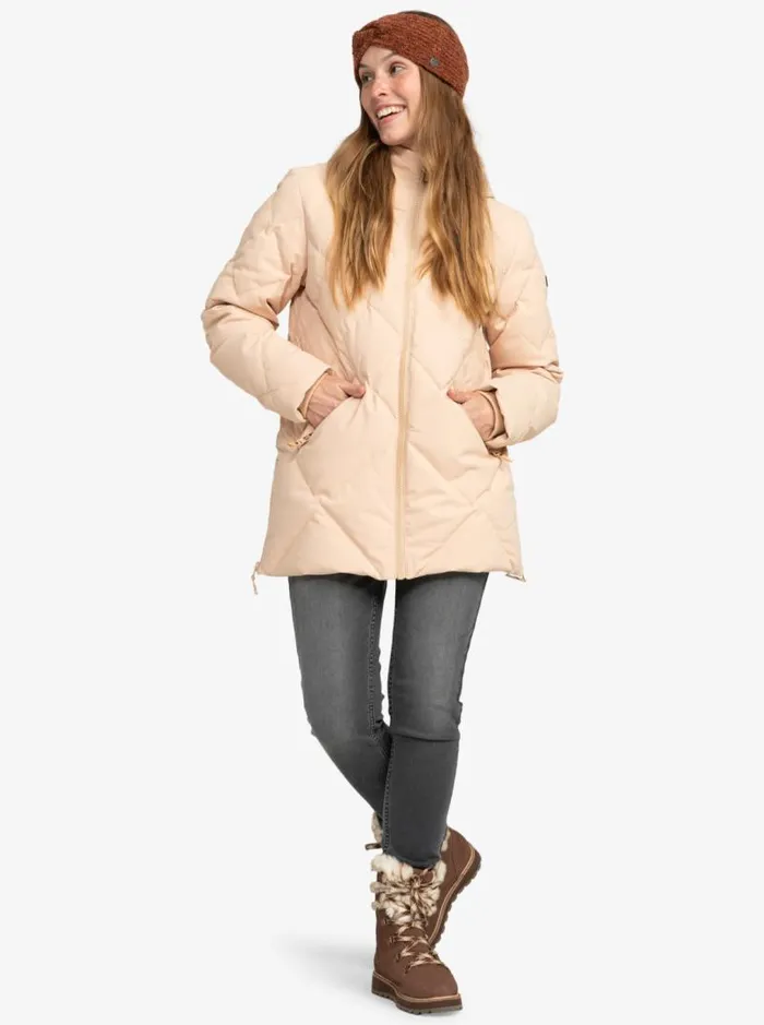 Roxy Jackets Neeva Winter Jacket Hazelnut 8211 Women