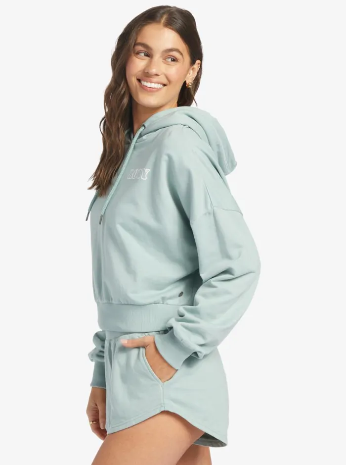 Roxy Jackets Onshore Hoodie Blue Surf 8211 Women