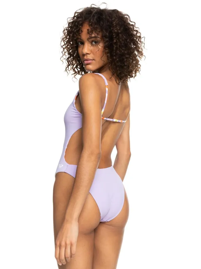 Roxy One Pieces SurfKindKate Reversible OnePiece Swimsuit Bright White Aloha Stripe Hori 8211 Women Roxy One Pieces SurfKindKate Reversible OnePiece Swimsuit Bright White Aloha Stripe Hori 8211 Women