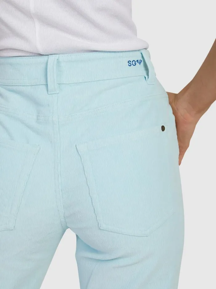 Roxy Pants and Jeans Parliamentia Corduroy Pants Almost Blue 8211 Women
