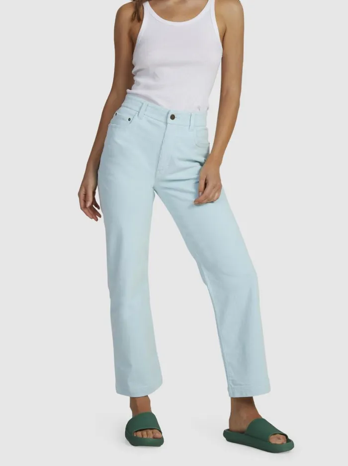 Roxy Pants and Jeans Parliamentia Corduroy Pants Almost Blue 8211 Women
