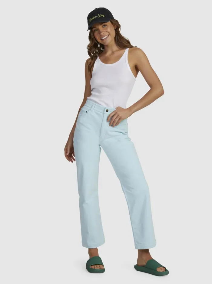 Roxy Pants and Jeans Parliamentia Corduroy Pants Almost Blue 8211 Women