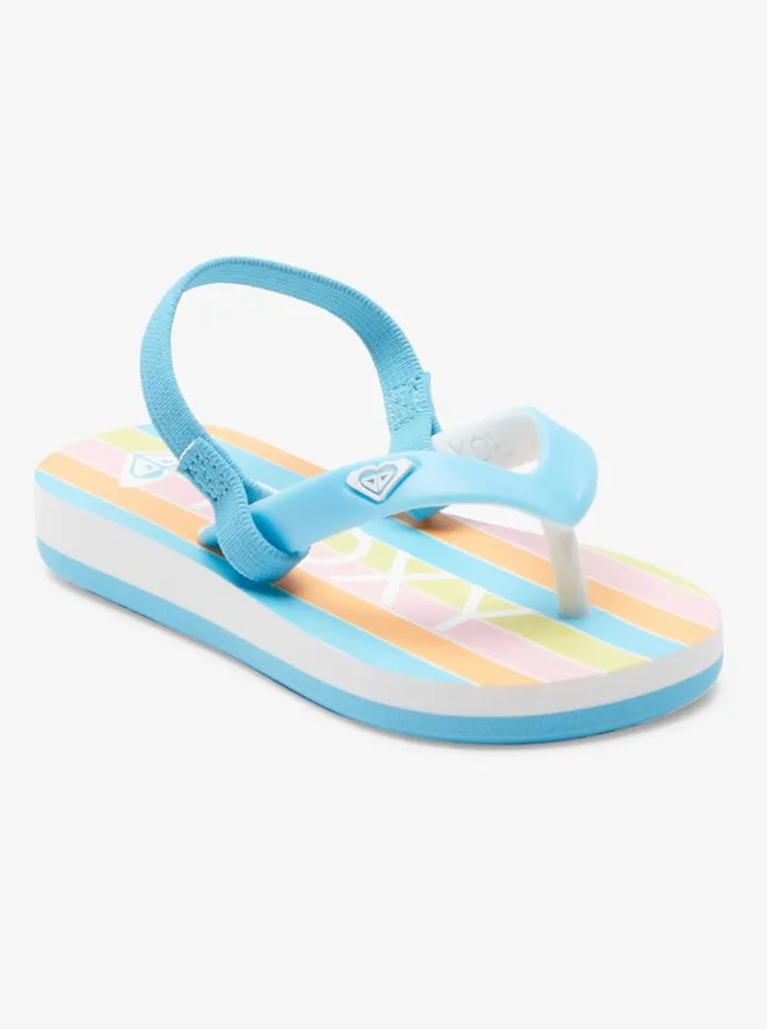 Roxy Shoes and Sandals Toddler039s Tahiti FlipFlops Aquarius 8211 Kids