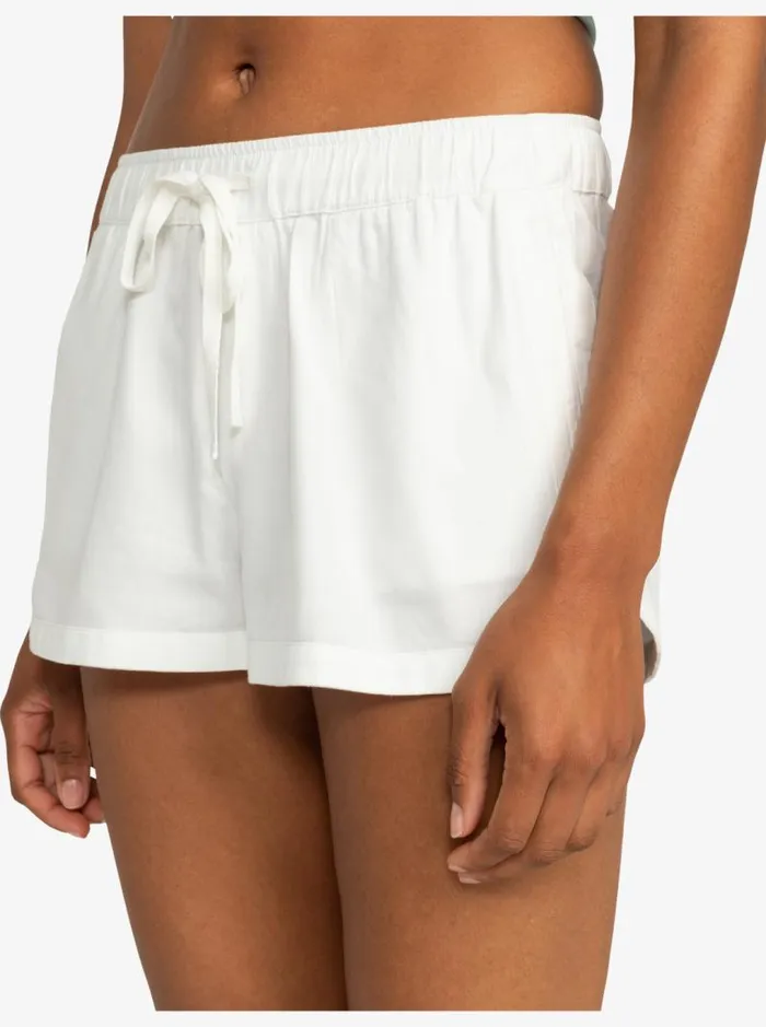 Roxy Shorts New Impossible Love Elasticized Shorts Snow White 8211 Women Roxy Shorts New Impossible Love Elasticized Shorts Snow White 8211 Women
