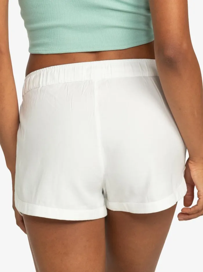 Roxy Shorts New Impossible Love Elasticized Shorts Snow White 8211 Women Roxy Shorts New Impossible Love Elasticized Shorts Snow White 8211 Women