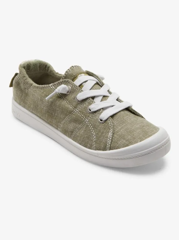 Roxy Sneakers Bayshore Plus Shoes Olive Nightwhite 8211 Women