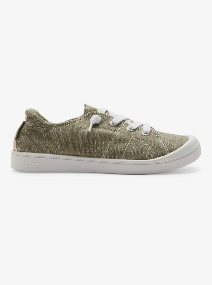 Roxy Sneakers Bayshore Plus Shoes Olive Nightwhite 8211 Women