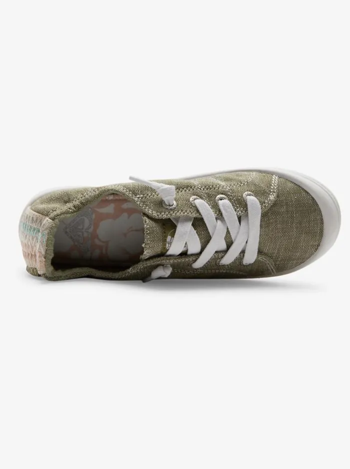 Roxy Sneakers Bayshore Plus Shoes Olive Nightwhite 8211 Women