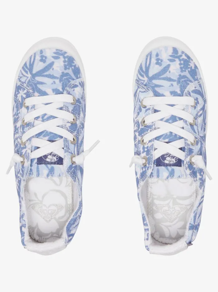 Roxy Sneakers Bayshore Shoes Bluewhite 8211 Women Roxy Sneakers Bayshore Shoes Bluewhite 8211 Women